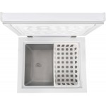 Chest Deep Freezer, 2.0 Cu. Ft. Capacity, Adjustable Thermostat-Removable Vinyl Coated Wire Basket-Easy Defrost Drain- Garage Ready- Pearl White Chest Deep Freezer, 2.0 Cu. Ft. Capacity, Adjustable Thermostat-Removable Vinyl Coated Wire Basket-Easy Defrost Drain- Garage Ready- Pearl White