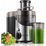 Juicer Machines, Juilist 3" Wide Mouth, Max 800W, 3-Speed 400W Easy-Clean