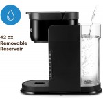 Single Serve K-Cup Pod Coffee Maker, 3 Brew Sizes, Strong Button Feature, 42oz Removable Reservoir, Black